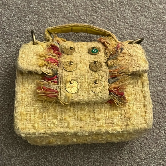 Kooreloo printed yellow bag - Picture 1 of 4